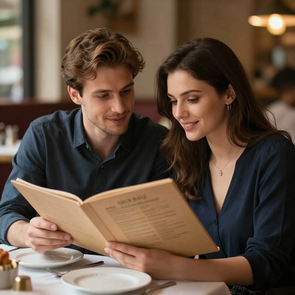 Vocabulaire de restaurant en allemand : sorties romantiques