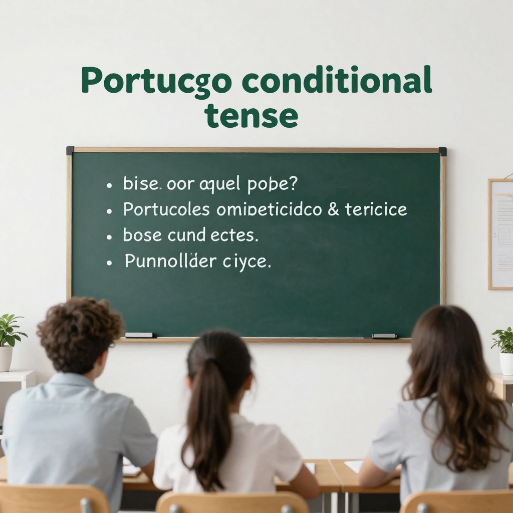 Le conditionnel portugais expliqué