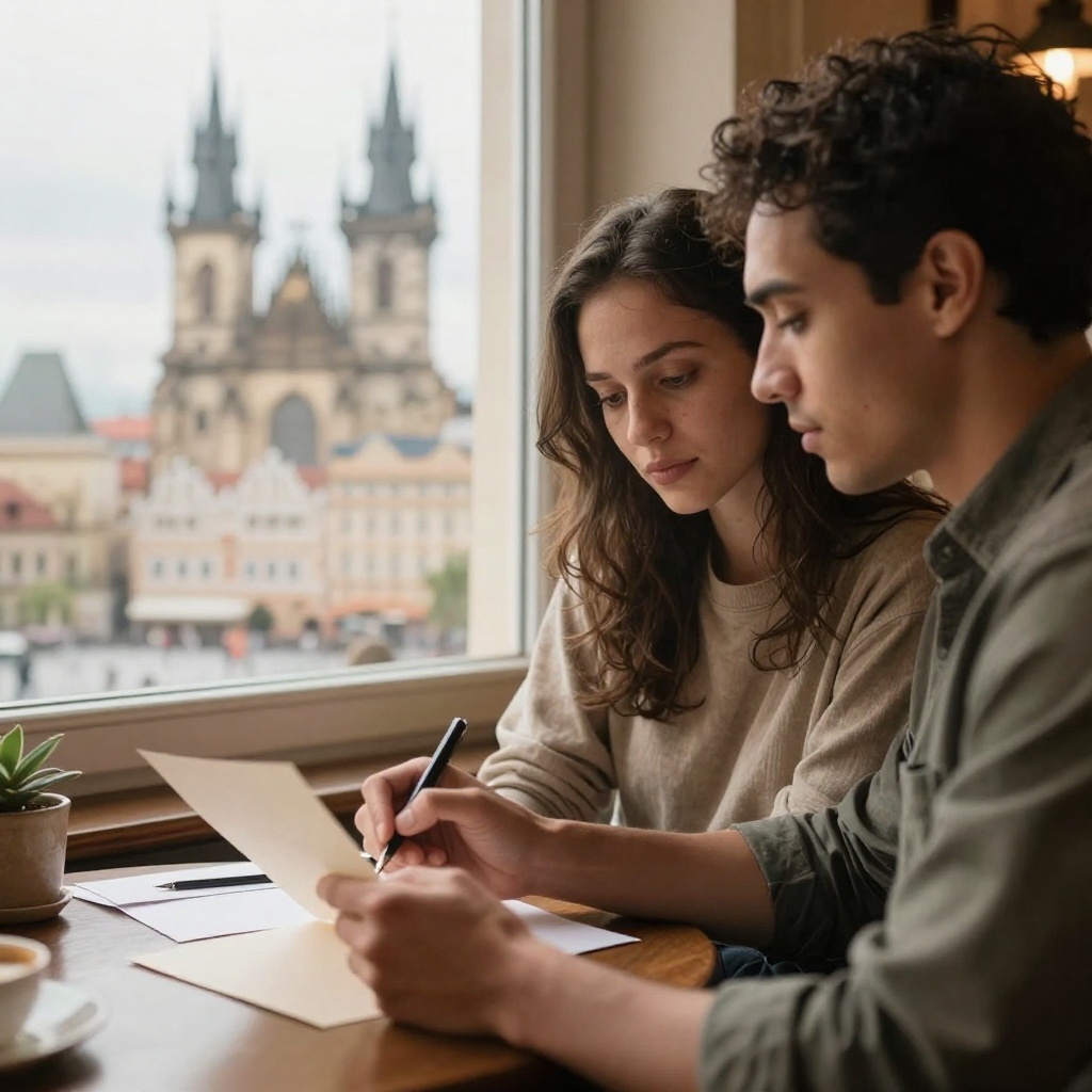 Czech Love Letter Writing: Romantic Phrases for Your Partner