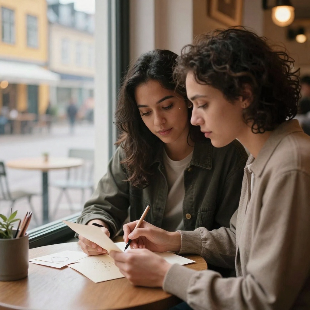 Danish Love Letter Writing: Heartfelt Phrases with Hygge
