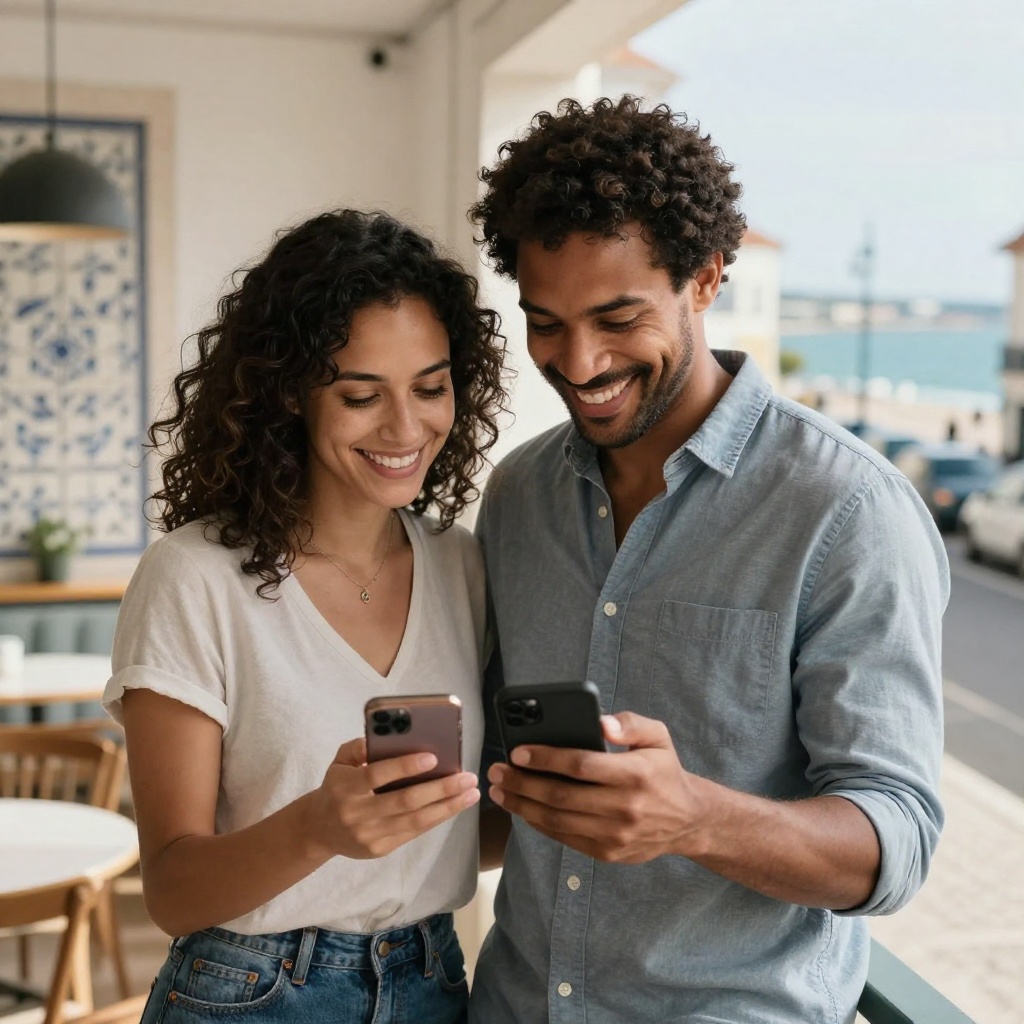 Portugisiske SMS- og chattefraser for par